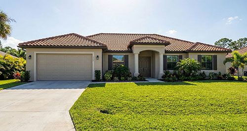 3d rendering of florida ranch home front exterior 3d rendering of florida ranch home front exterior